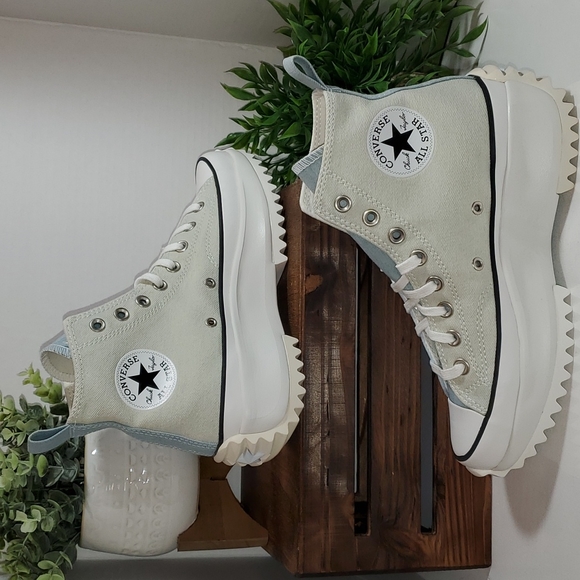 Converse Run Star Hike Hi Platform Summer Denim Unisex. 171894C - Picture 3 of 8